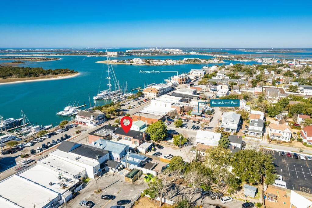 Why Knot Getaway…Rooftop With Waterview! Unit F Beaufort Exterior photo
