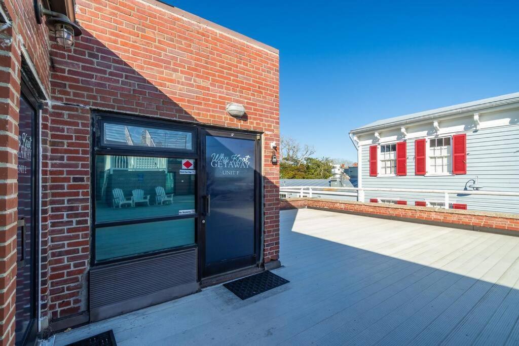 Why Knot Getaway…Rooftop With Waterview! Unit F Beaufort Exterior photo